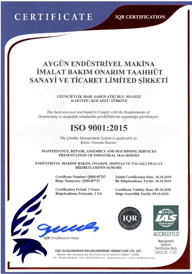 ISO 9001:2015